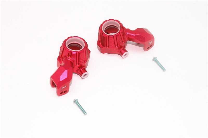 GPM Alu Lenkhebel vorn rot Traxxas MAXX