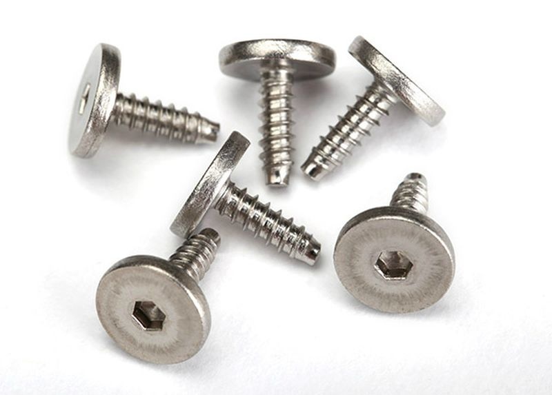 Traxxas Senk-Schraube, 2.6x8mm  (Innensechskant) (6) 3233
