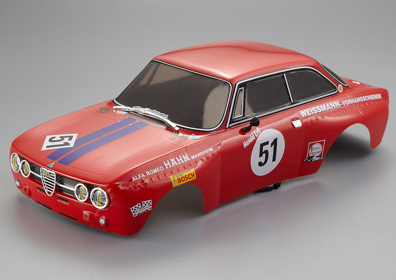 Killerbody Alfa Romeo 2000 GTAm, Rot, 195mm, RTU all-in