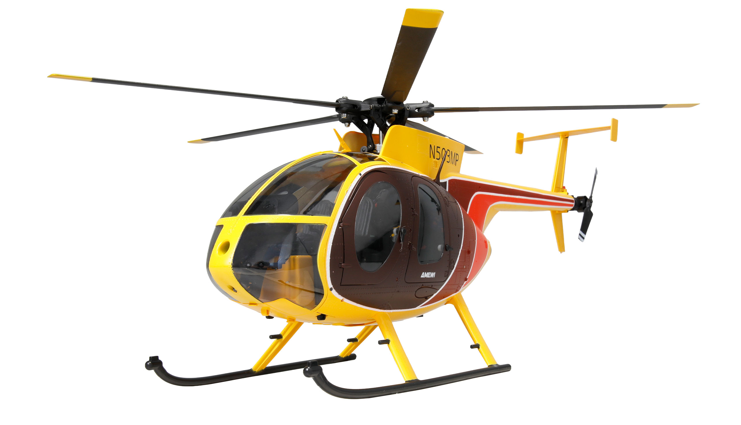 Amewi MD500 Pro GPS Helikopter Hawaii 9-Kanal 3D/6G RTF 25377