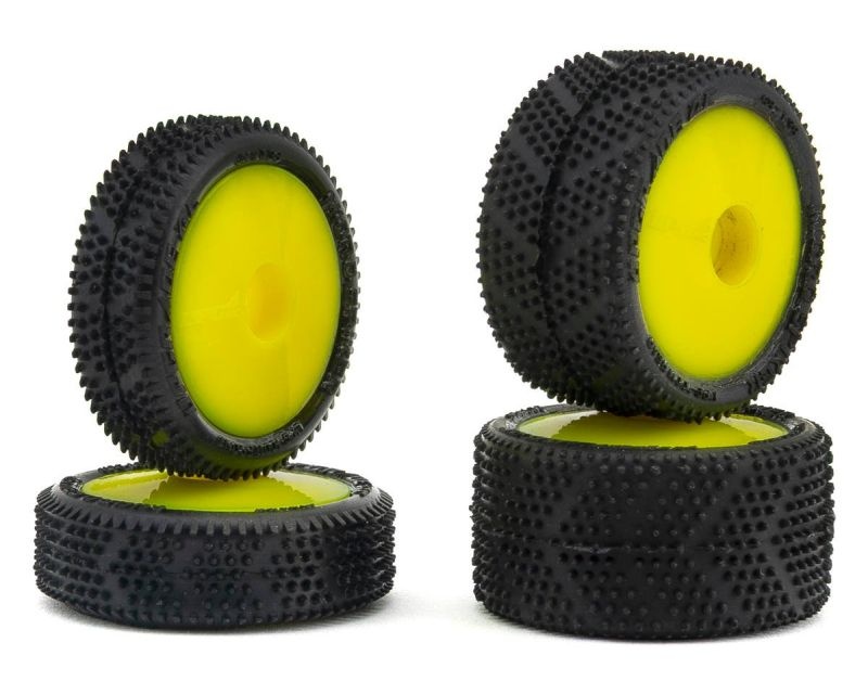 Upgrade RC Micro Spiker Pre-Mounted Carpet Reifen v/h für Losi Micro-B