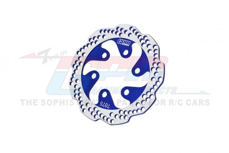 GPM Alu Bremsscheibe hinten blau 1/4 PROMOTO-MX MOTORCYCLE RTR FXR-LOS06000/60 MX010/DISKB