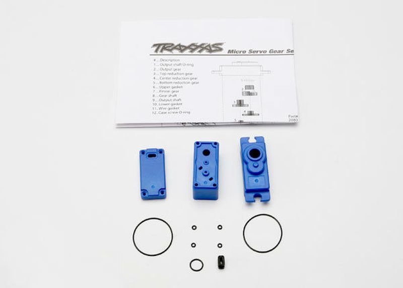 Traxxas Gehäuse + Dichtungen 2081