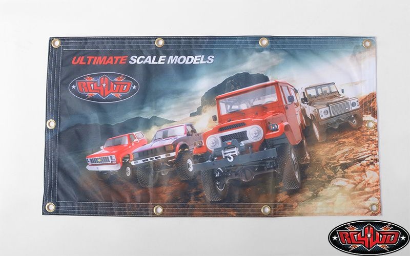 RC4WD 1x2 Cloth Banner Z-L0160