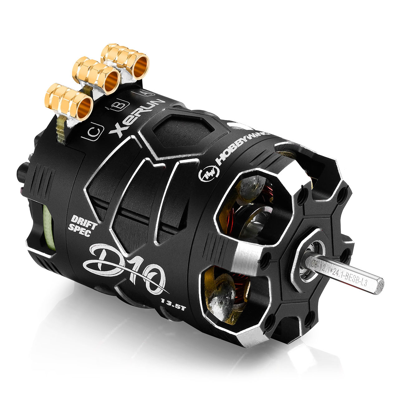 Hobbywing Xerun D10 Brushless Drift Motor 13.5T Schwarz 30401137