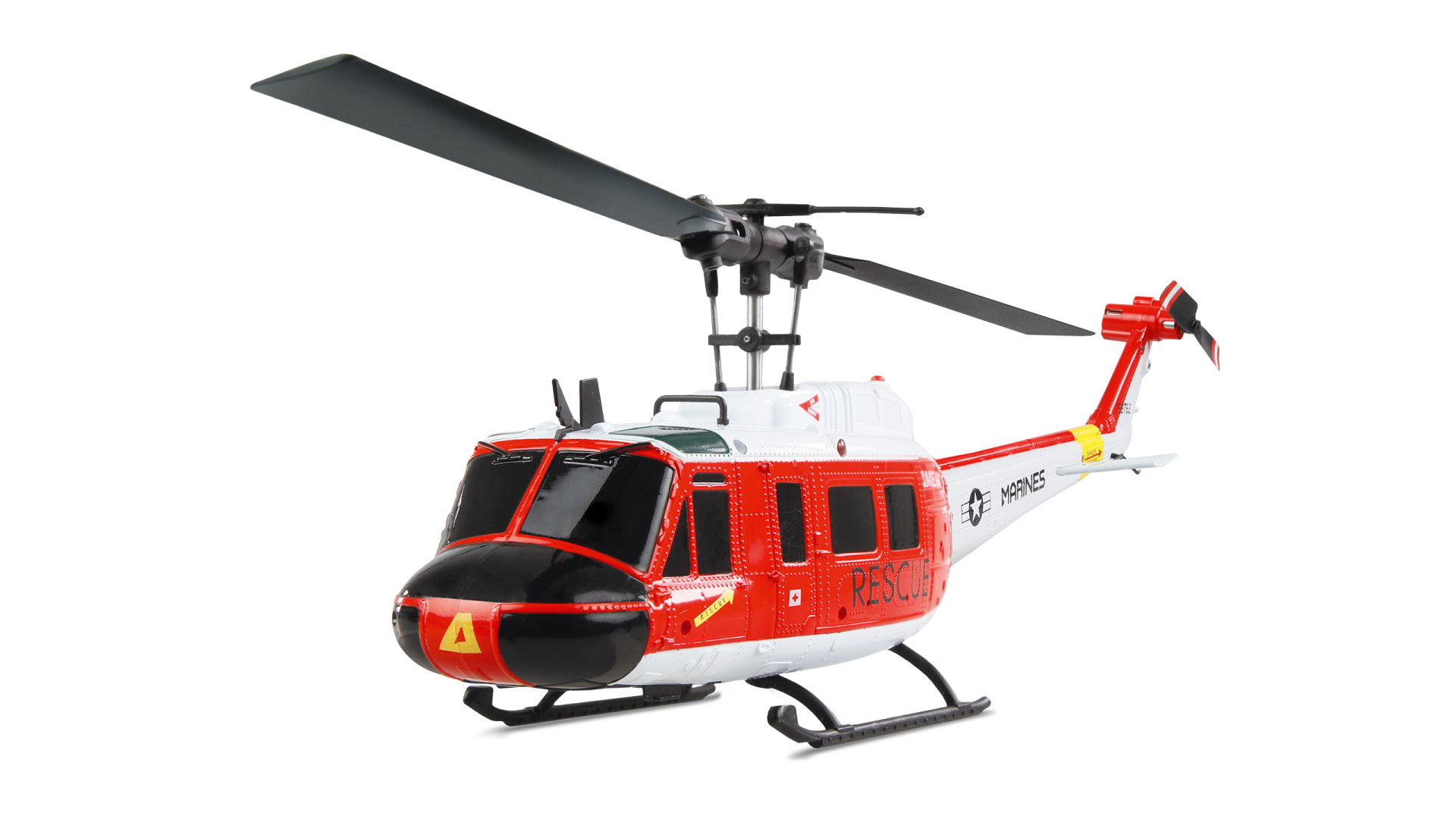 Amewi UH-1 Marine Brushless CP-Helikopter 6-Kanal 6G/3D RTF 25356 - Abbildung 1