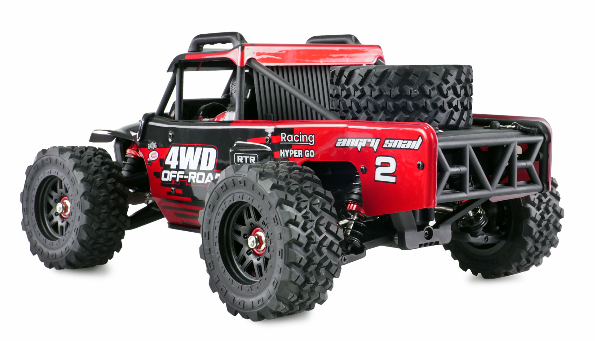 MJX Hyper GO 1/14 Desert Buggy Brushless 4WD RTR schwarz/rot 22658 - Abbildung 5