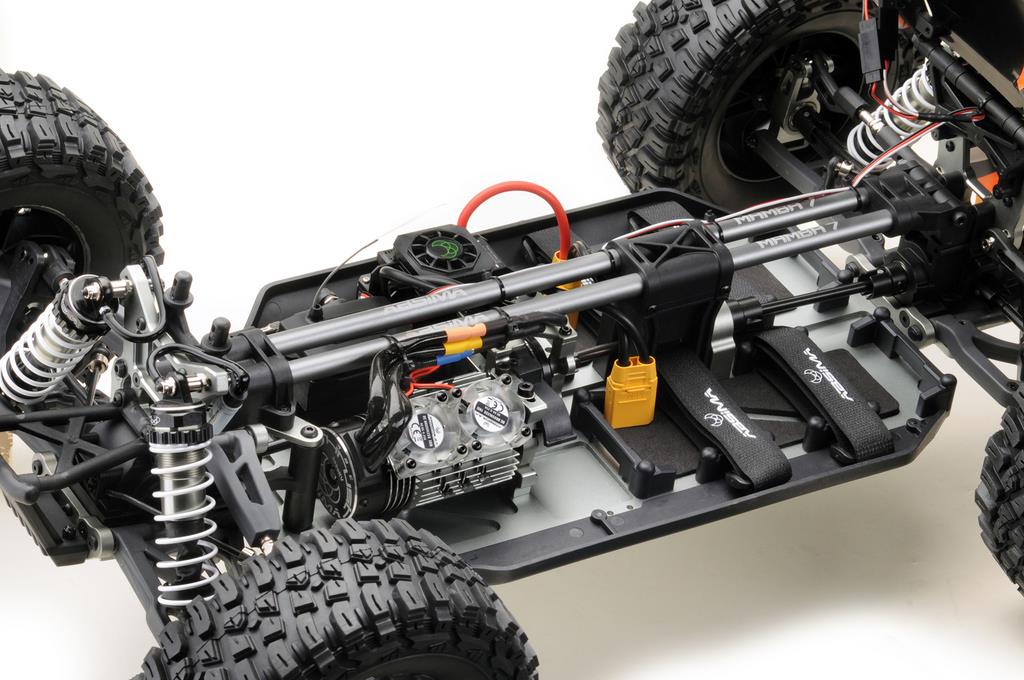 Absima Elektro RC Rock Racer MAMBA 7 Orange 6S BL RTR 17002 - Abbildung 5