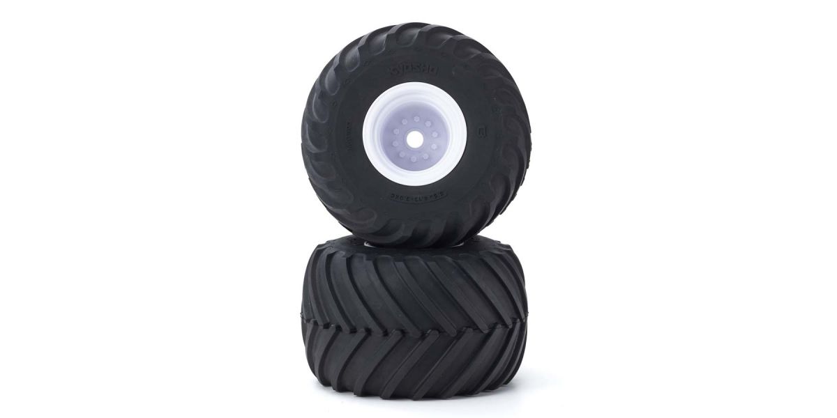Kyosho Verklebte Reifen Kyosho USA-1 Monster V-Shape 1:8 Mad Series (2) MATH001W