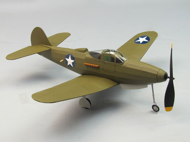Dumas P-39 Aircobra Balsabausatz 233