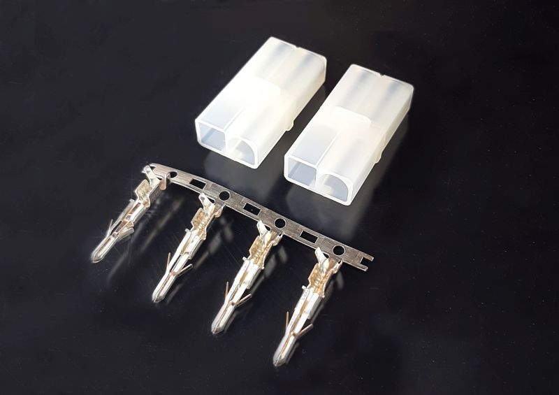 H-SPEED Tamiya Stecker Gehäuse Weiblich/Stecker Männlich (2 Stück) HSPP025