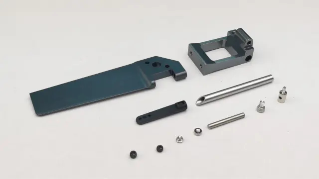Joysway Aluminum Alloy Rudder & Support Set Bullet V4 830124