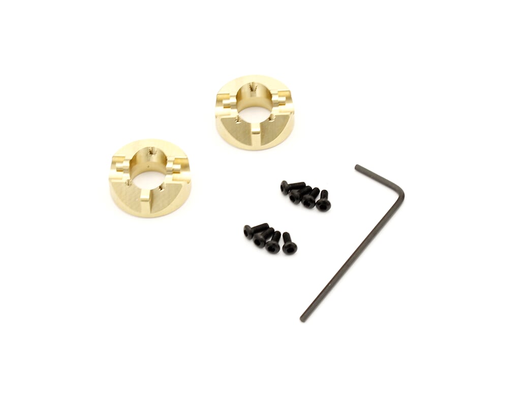 Kyosho Nabentragerhal Option Mini-Z 4X4 MX01 (2) - Messing, Vorn MXW005