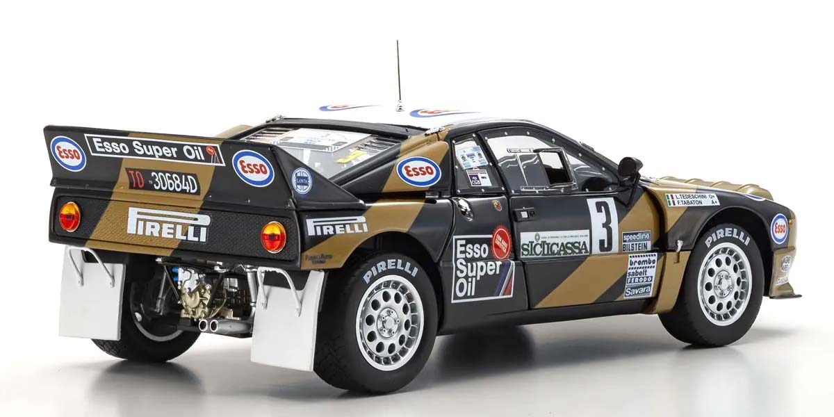 Kyosho 1:18 Lancia Rally 037 F.Tabaton Targa Florio 1985 Esso Nr.3 08306H - Abbildung 2
