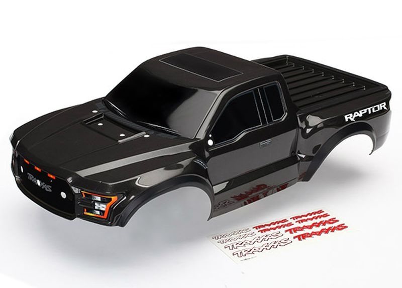 Traxxas Karosserie Ford Raptor 2017 HD Schwarz + Decal 5826A - Abbildung 1