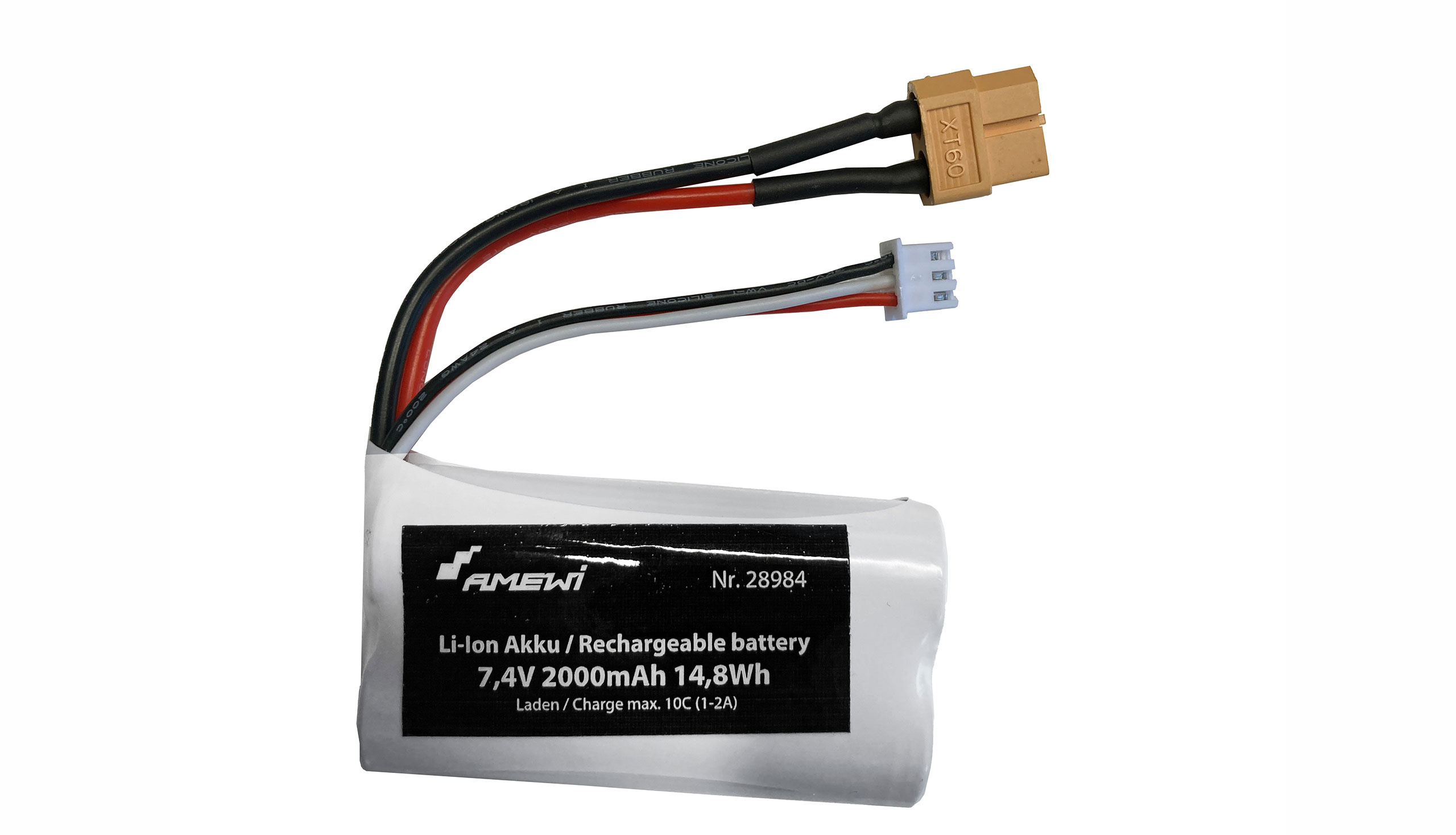 Amewi Li-Ion Akku 2S 7,4V 2000mAh XT60 28984
