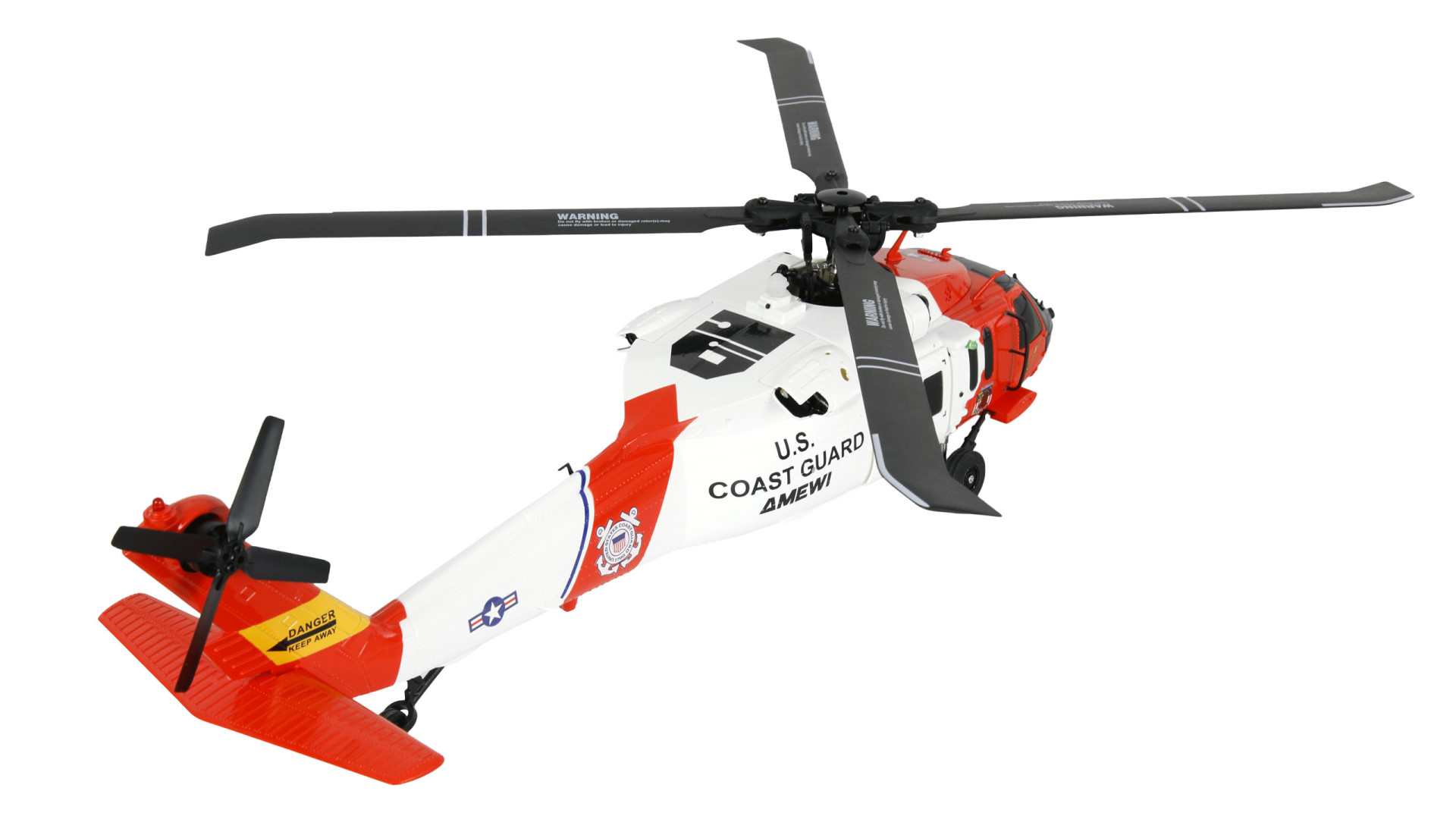 Amewi UH60 Black Hawk Coastguard Helikopter 6G/3D RTF 25366 - Abbildung 5