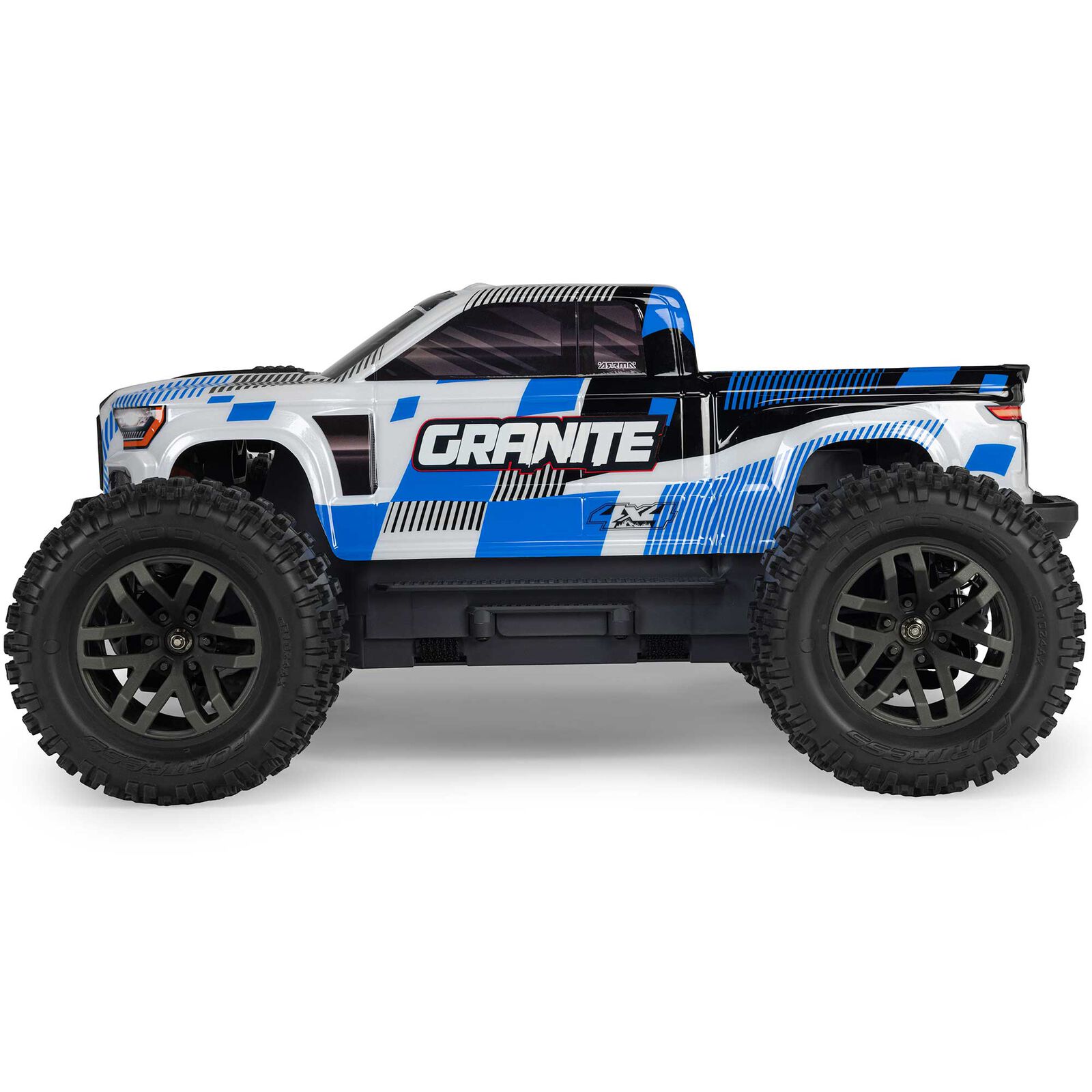 ARRMA 1/10 GRANITE MEGA 665 4X4 RTR Brushed Monster Truck Blau - Abbildung 2