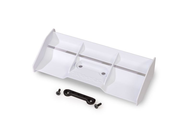 Traxxas Rennflügel samt Scheiben weiß Jato 4x4 9019-WHT - Abbildung 1