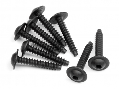 HPI Schneidschraube mit Flansch M3X18mm (Innensechsk./8St) 103673