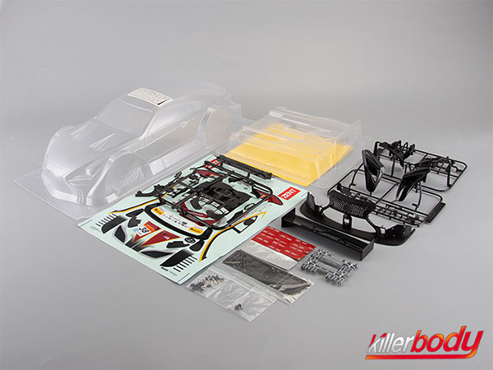 Killerbody Zent Cerumo RC F Karosserie unlackiert Kit KB48773