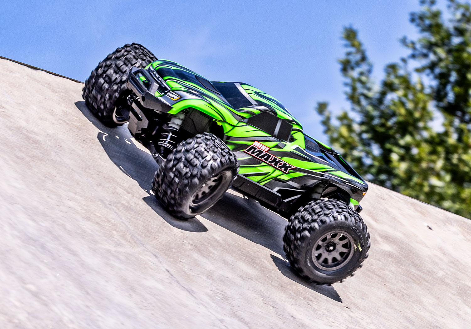 Traxxas MINI-MAXX 4WD BL-2S Brushless Grün, HD-Teile, mit Akku/Lader 107154-1 - Abbildung 12