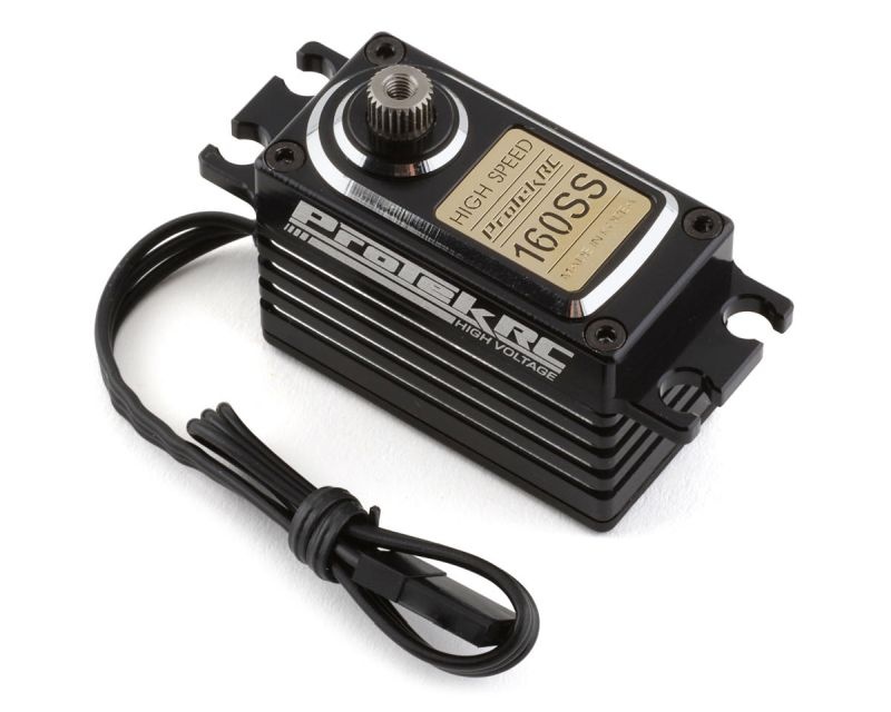 ProTek RC Low Profile Super Speed Metallgetriebe-Servo 160SS (High Voltage, Metallgehä PTK-160SS