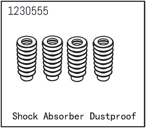 Absima Dämpfersocken (4 St.) 1230555