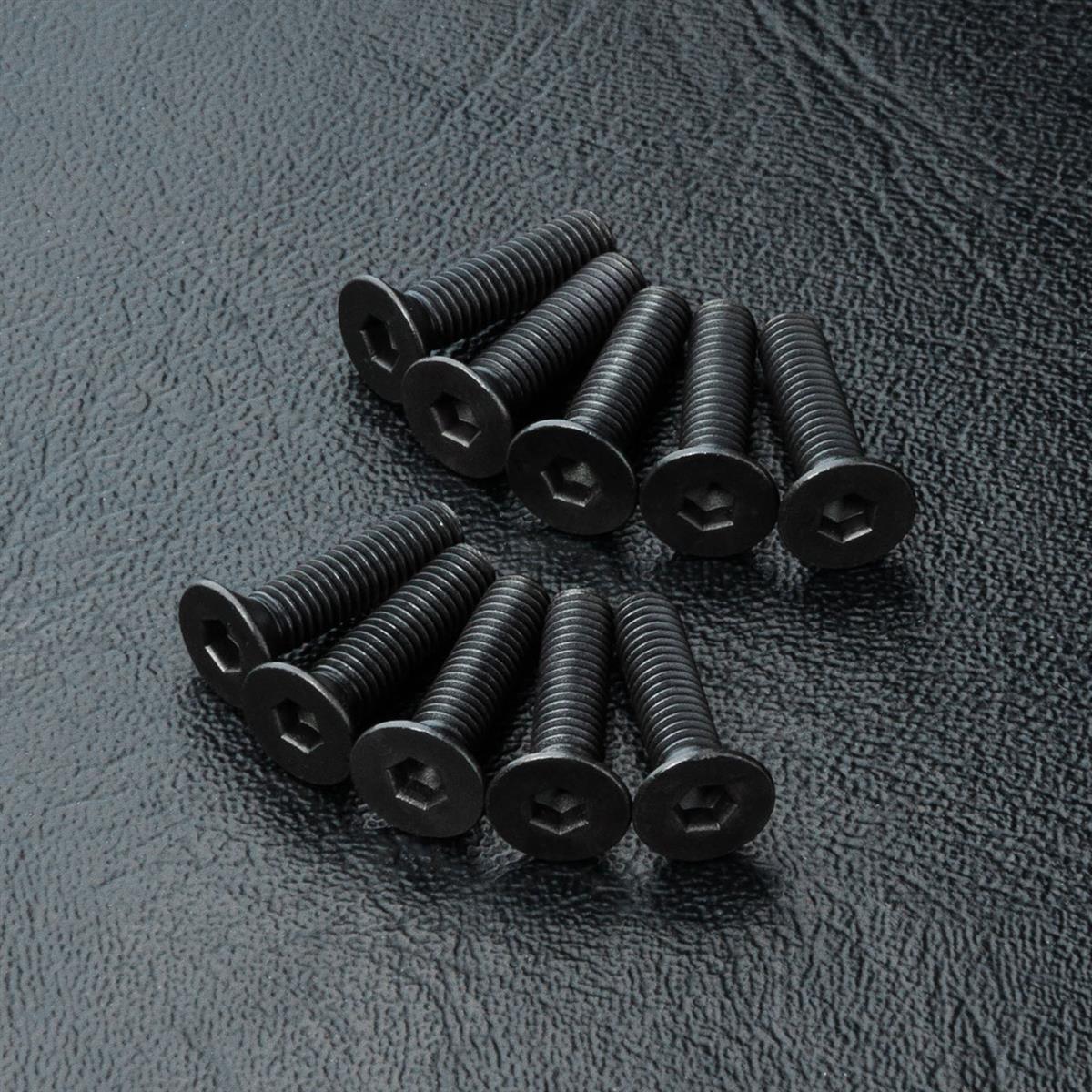 110043 Senkkopfschraube Innensechskant M3x12mm (10 Stück)
