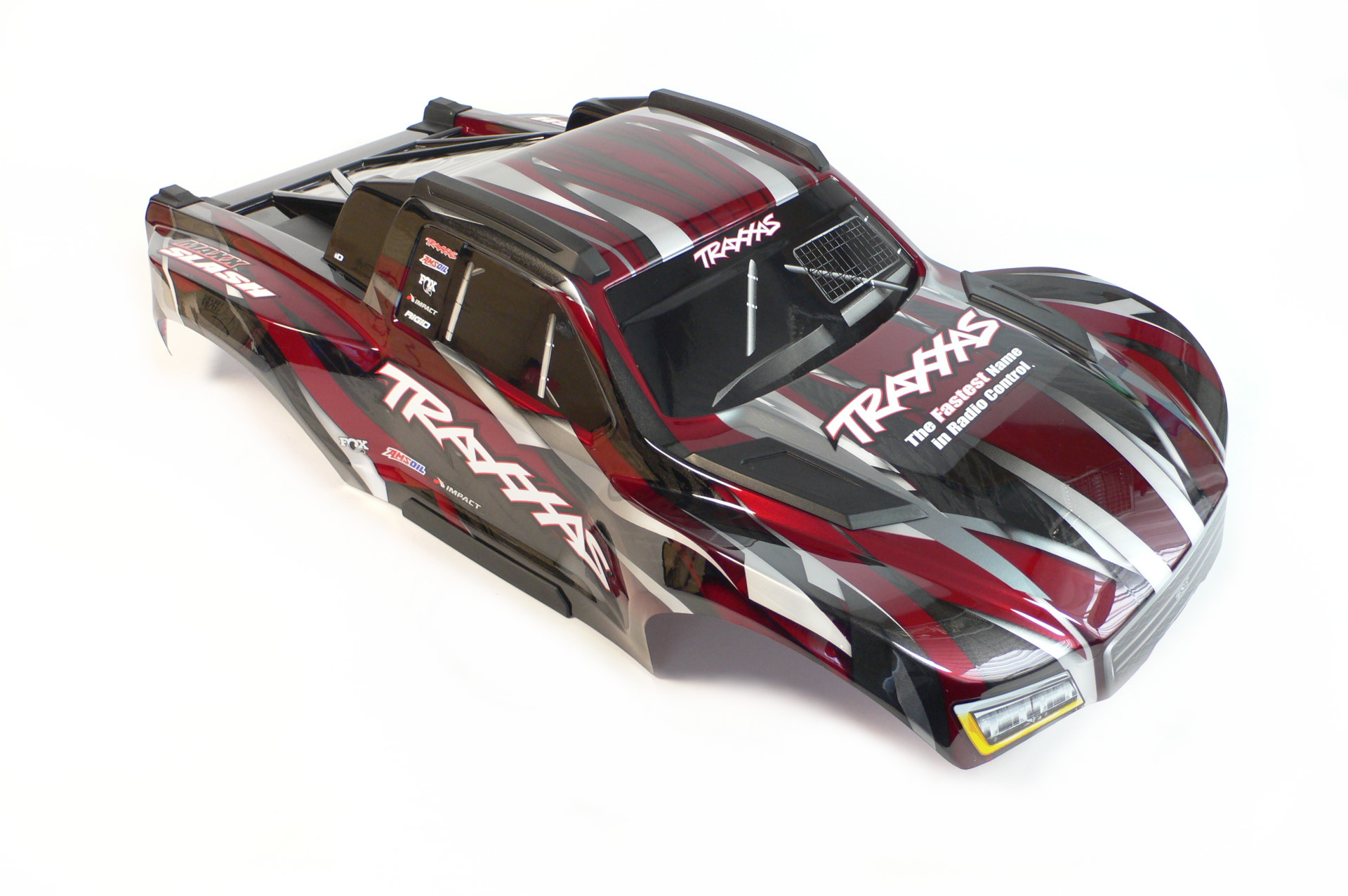 Traxxas Maxx Slash Short Course Truck Clipless Karosserie Rot 1:8 - Abbildung 1