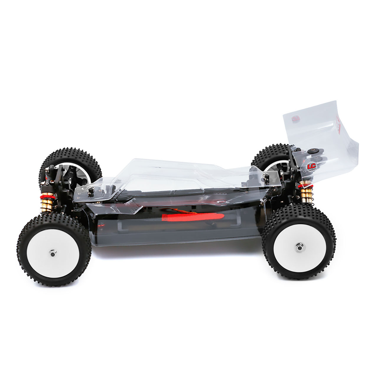 LC Racing PTG-1 4WD Buggy Chassis Rot 1/10 LC1010