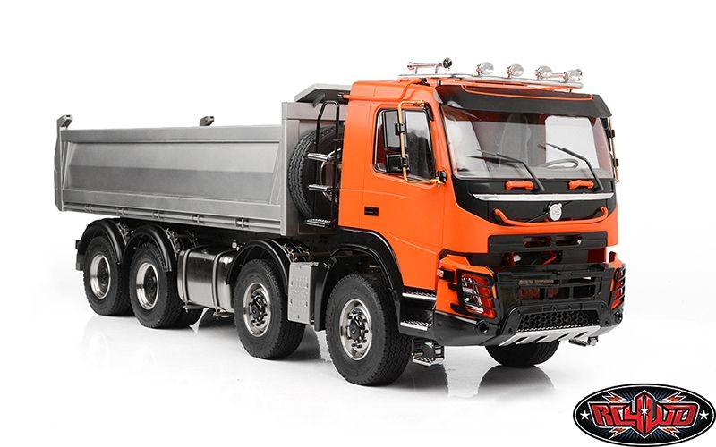 RC4WD 1/14 8x8 Armageddon Hydraulic Dump Truck (FMX V2 Red) VV-JD00050