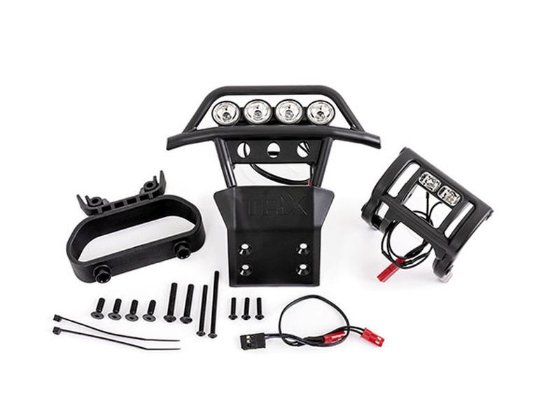 Traxxas LED Licht-Set komplett (mit Bumper v/h + BEC Y-Kabel) 3694