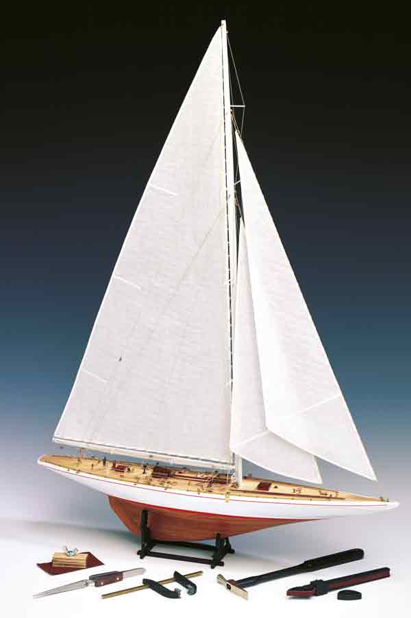 Amati Rainbow 1934 1:80 mit Werkzeugset Baukasten 25011