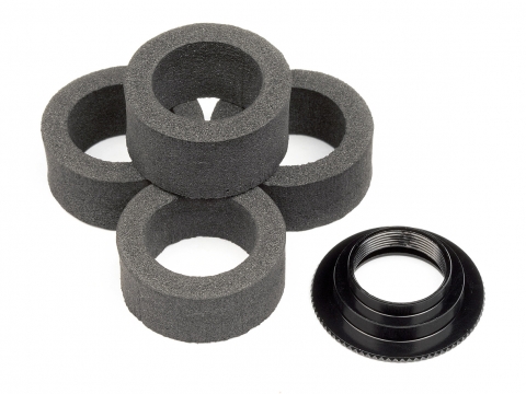 HPI Servo Saver Schaumst. (4St)/Einstellmutter (Vorza) 104123