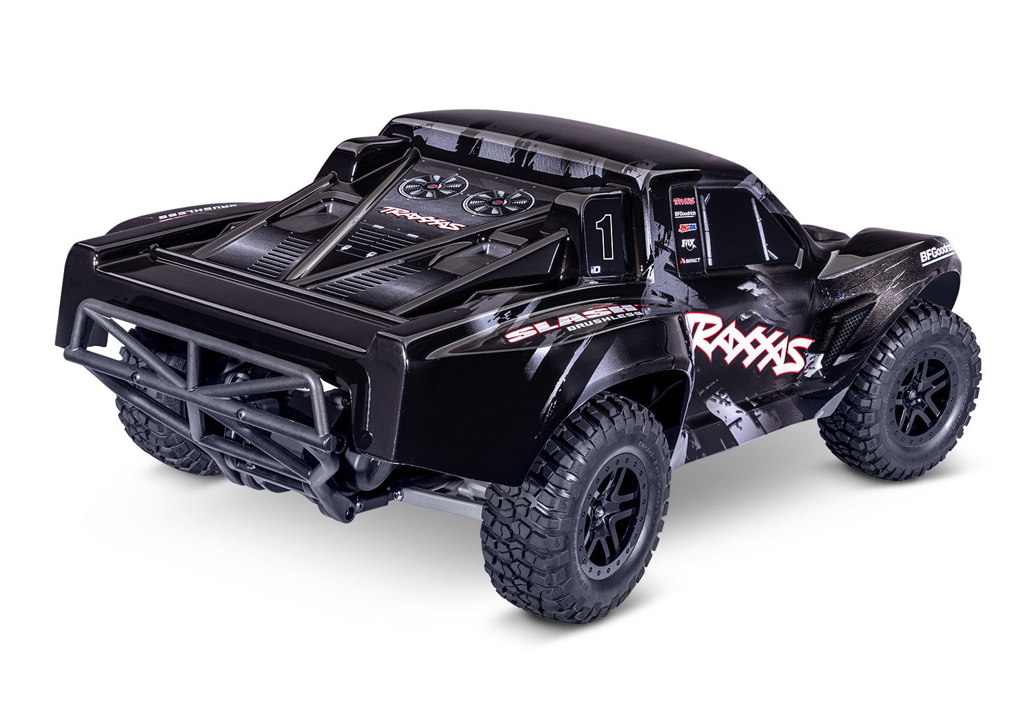 Traxxas Slash 2WD VX3 Brushless Short-Course Schwarz 1/10 RTR 58434-4 - Abbildung 4