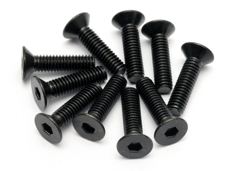 HPI Senkkopfschraube M4x15mm (Innensechskant/10St) 94531 - Abbildung 1