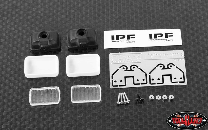 RC4WD 1/10 Round IPF Lights w/LED VVV-C0214