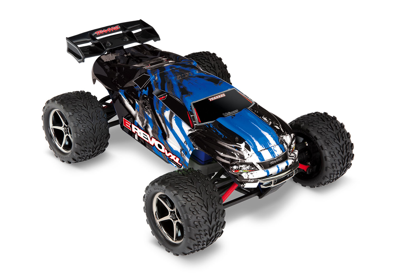 Traxxas E-Revo 4x4 VXL Purple RTR +Akku & USB-C Lader 71076-8 - Abbildung 1