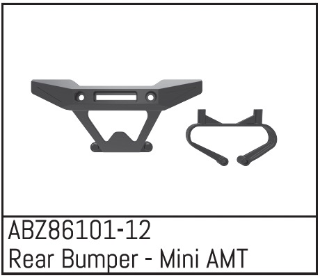 Absima Rear Bumper - Mini AMT Z86101-12