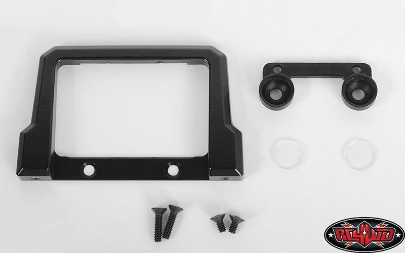 RC4WD VVV-C0598 Metal Bumper W/Lights for 1/18 Gelande D90