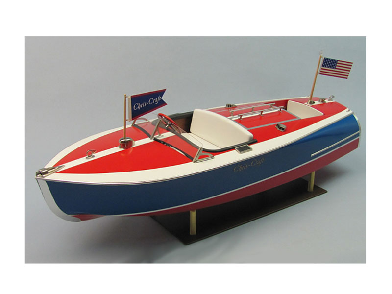 Dumas Chris-Craft Sportboot 16 ft. Painted Racer Bausatz 1263 - Abbildung 1