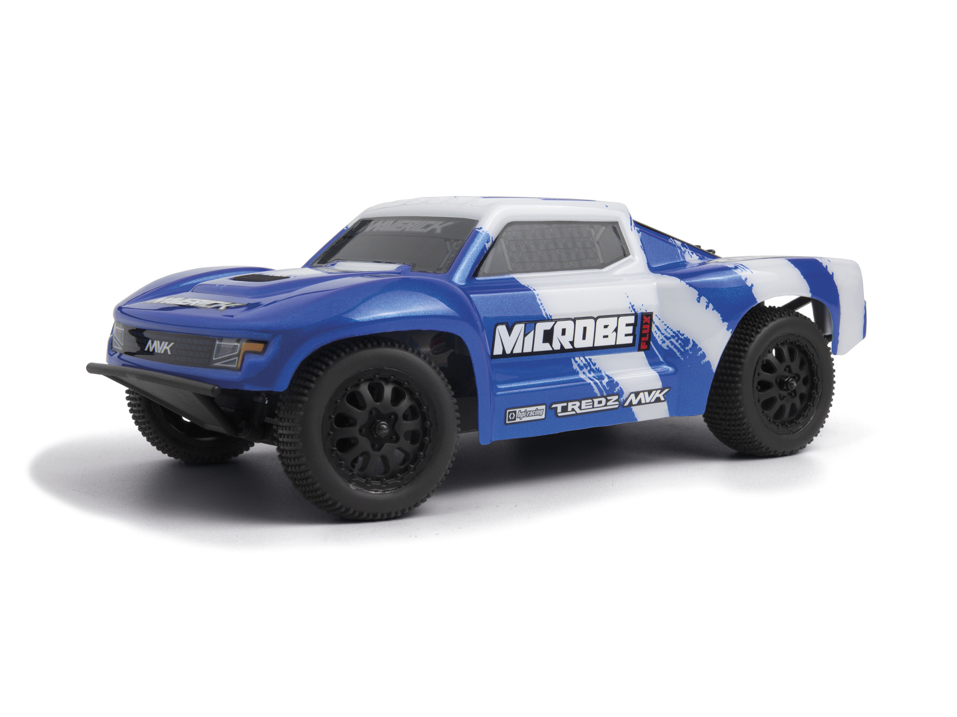 Maverick Microbe Flux 1/24 4WD Mini Short Course Truck Blau Brushless 151508 - Abbildung 1