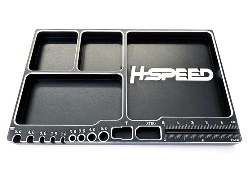 H-SPEED Kleinteileschale Aluminium HSPZ009