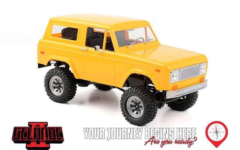 RC4WD 1/18 Gelande II RTR w/ Black Hawk Hard Z-RTR0059