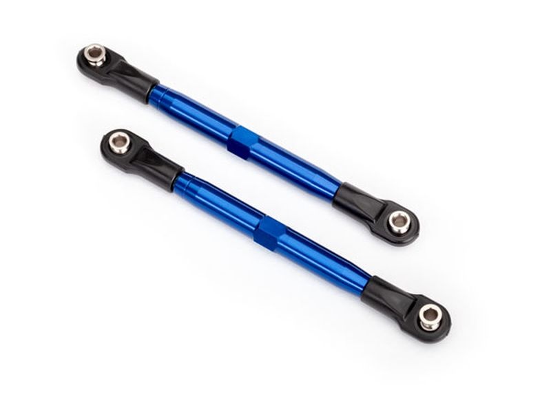 Traxxas L/R Gewindestange Camber 87mm vo/hi Alurohr blau eloxiert 6742X