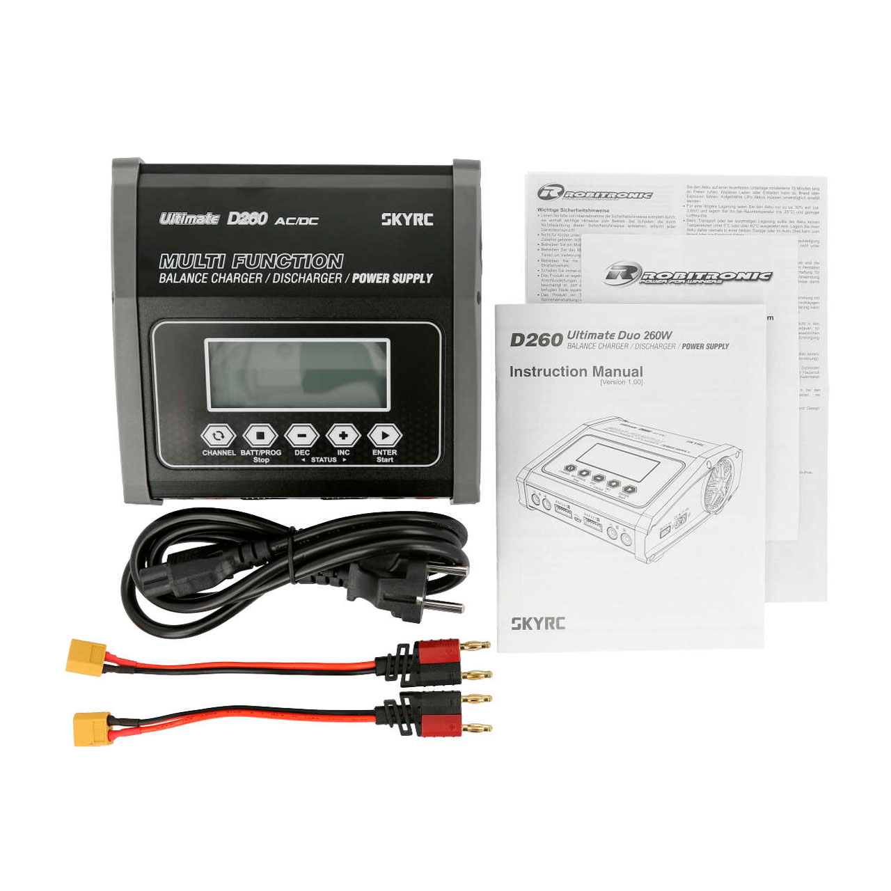 SkyRC D260 AC/DC Ladegerät LiPo 1-6s 14A 260W SK-100157