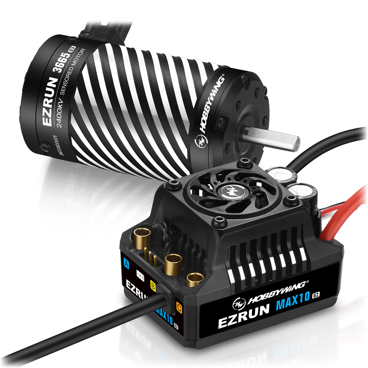 Hobbywing Ezrun MAX10 G2 140A Combo mit 3665SD-2400kV 5mm Welle 38020343