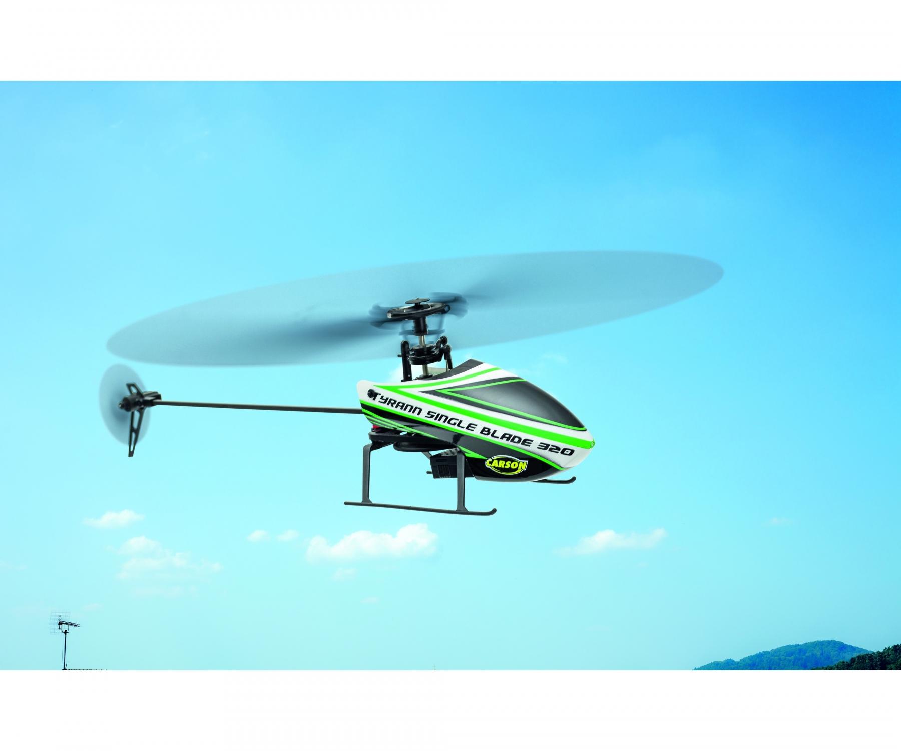Carson 07171 Tyrann Single Blade 320 2.4G 100%RTF grün 500507171 - Abbildung 3