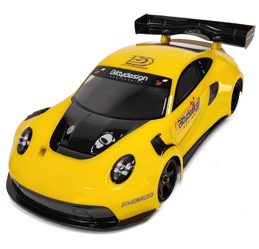 Bittydesign GT12 Body P-GT3R for 1/12 Supastox class BDGT12-PGT3R